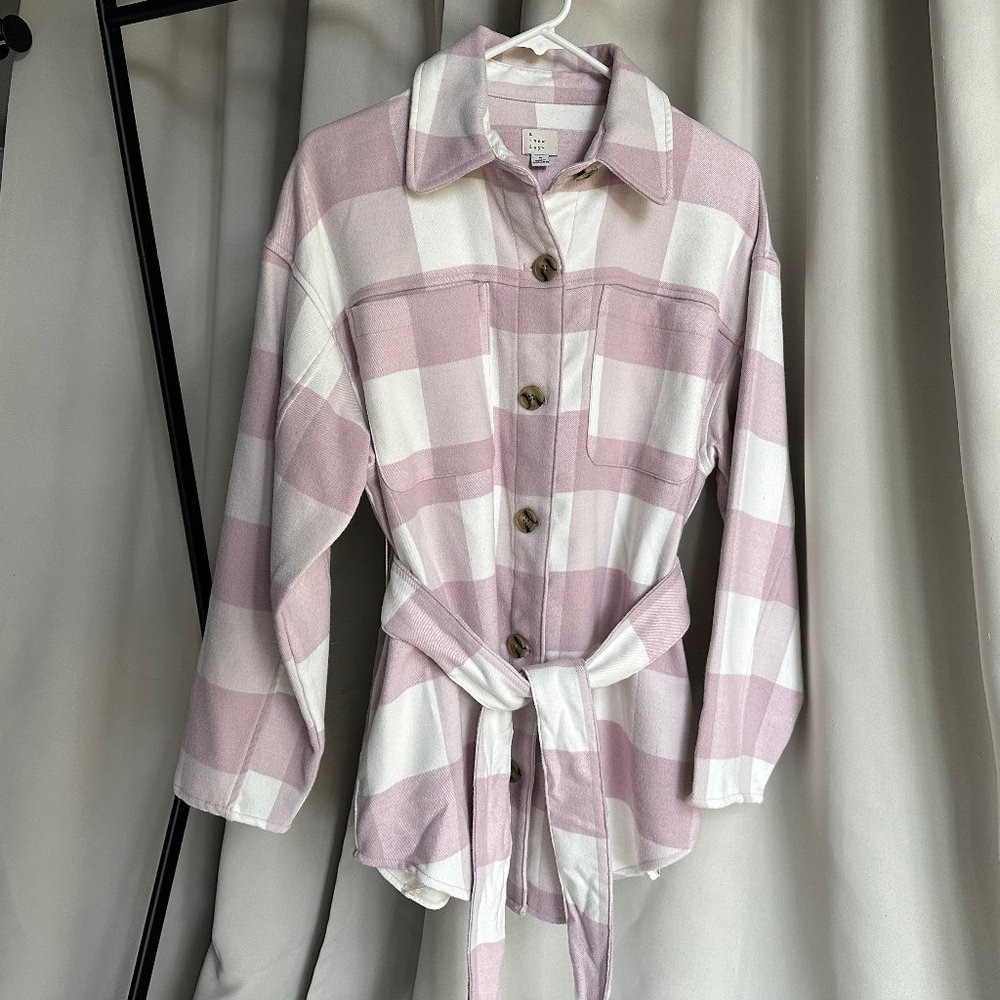 plaid shacket